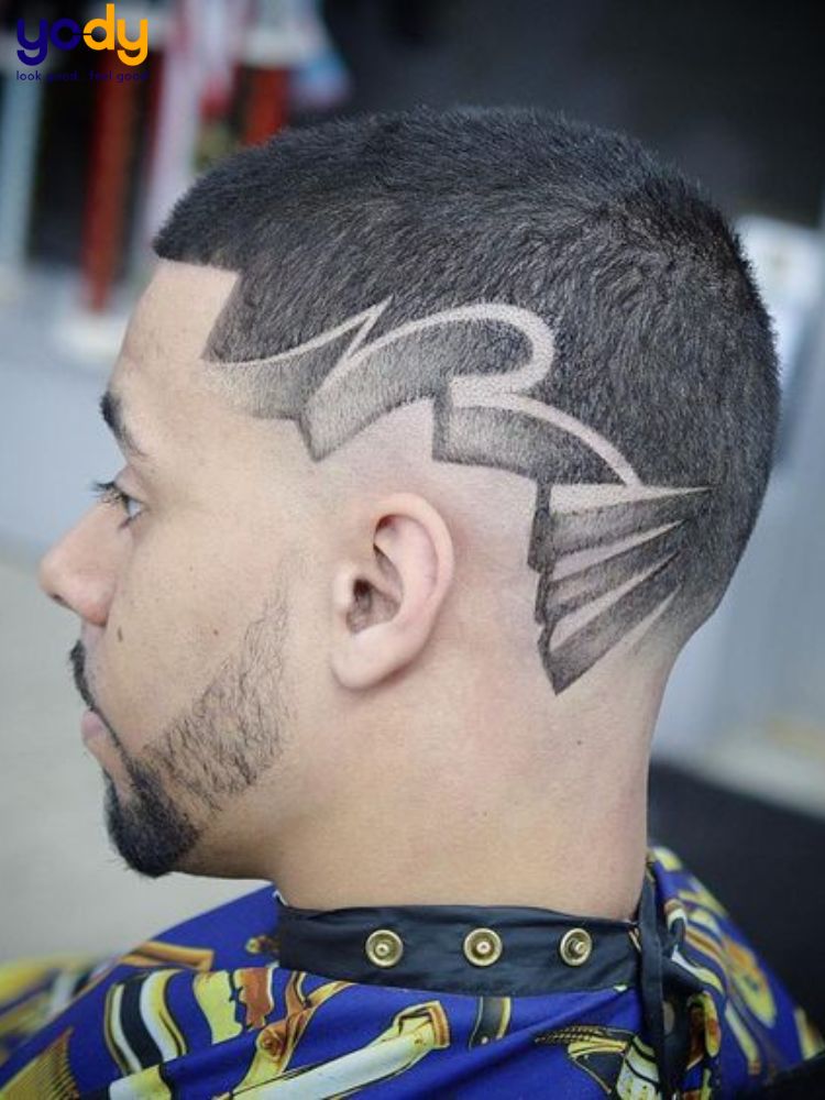 hair tattoo điêu khắc tóc  khắc hình xăm hoa văn trên tóc