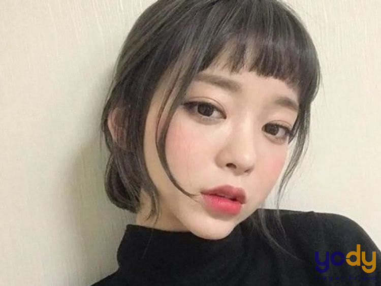 tóc mái bay hàn quốc đẹp
