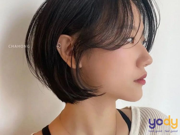 kiểu tóc mái bay hàn quốc