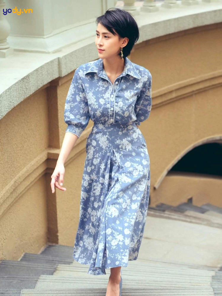 Đầm dài xoè