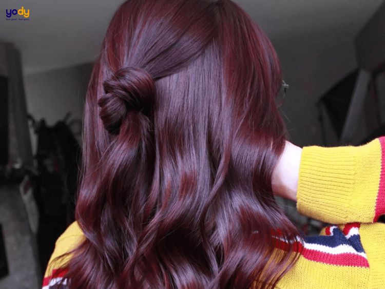 Màu nâu đỏ rượu vang luôn là màu tóc  Gácmini Hair Spa  Facebook
