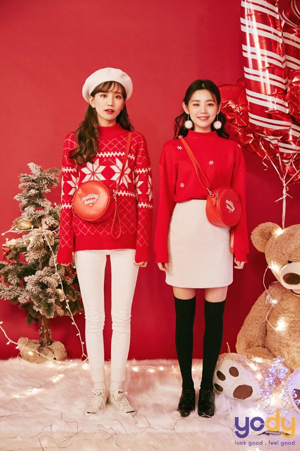 Bí kíp phối đồ trang phục noel cho nàng nổi bật nhất đám đông
