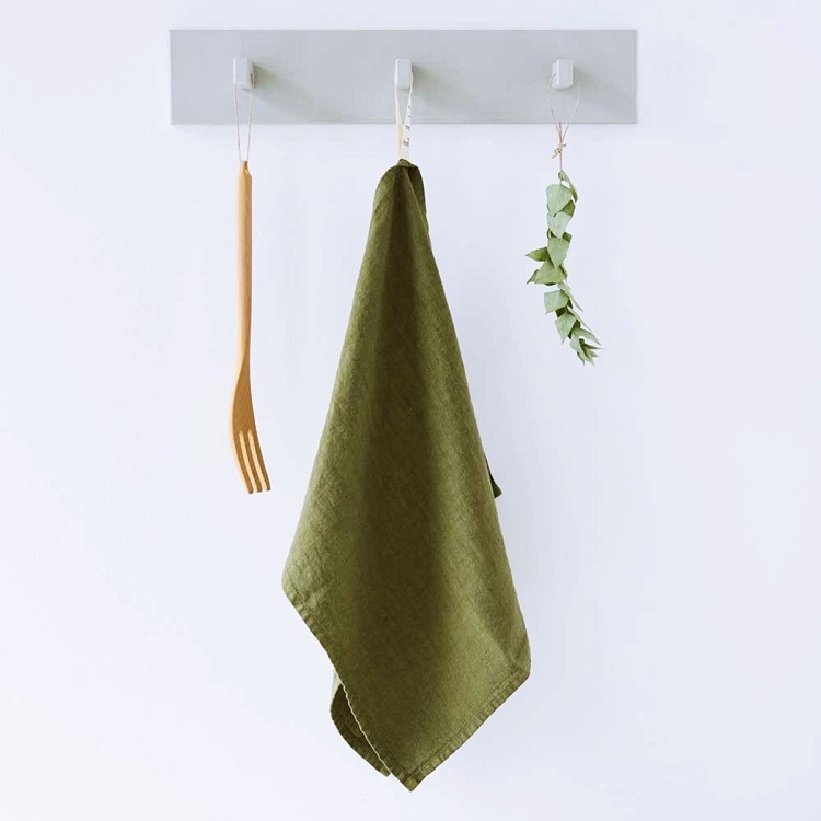 vải linen làm dụng cụ bếp