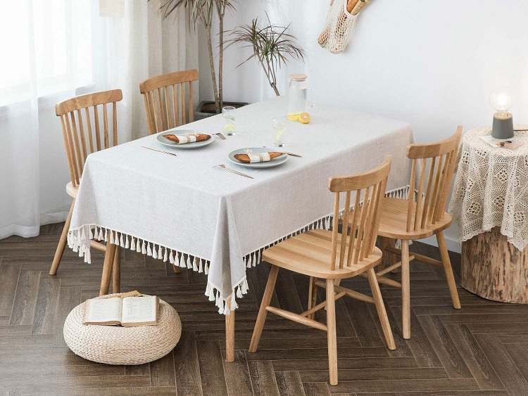 khăn trải bàn vải linen