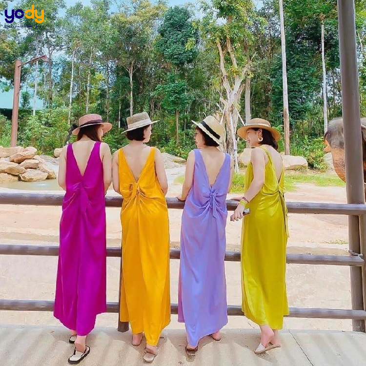 Set đi biển chân váy Maxi xe đùi ( Kèm ảnh thật ). | Shopee Việt Nam
