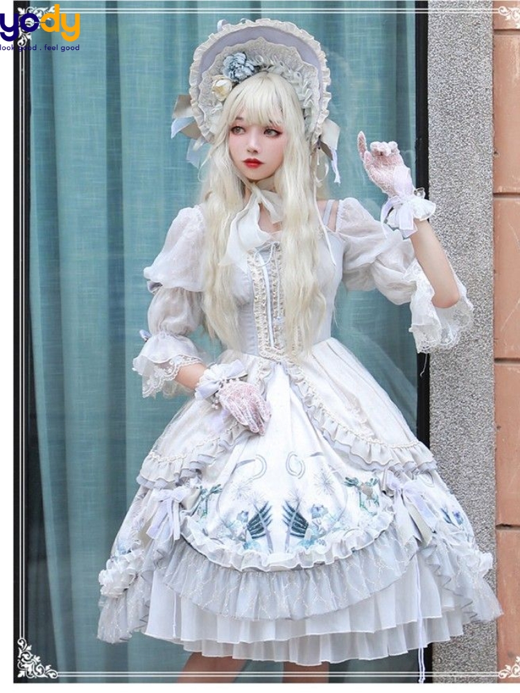 Đầm Lolita Thiên Sứ Bầu Trời Giá Tốt - BBCosplay.com