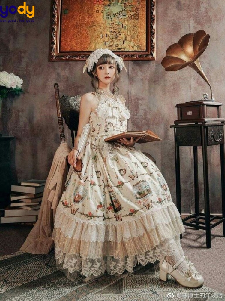 Khi nàng đam mê hệ lolita làn cô dâu 👰 #xuhuong #váycưới #order #cưới... |  TikTok