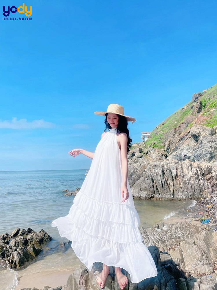 15 mẫu váy đầm maxi đi biển đẹp tôn dáng lên ngôi hè 2020  ALONGWALKER