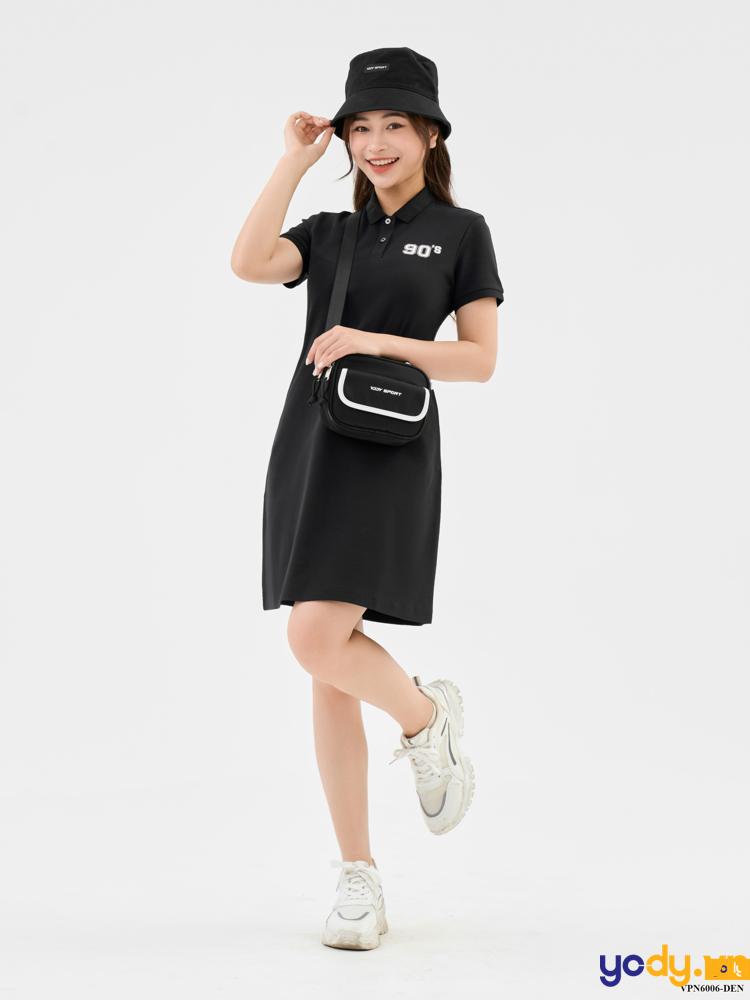 Váy polo ba lỗ body TR Design CHÍNH HÃNG Váy polo body cổ bẻ sát nách thiết  kế cá tính sexy - MixASale