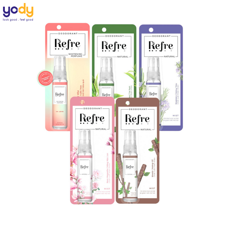 xịt khử mùi refresh