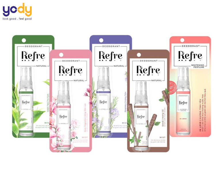xịt khử mùi refresh