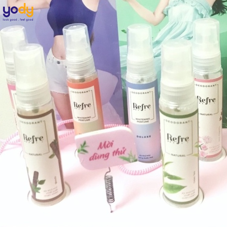 Xịt khử mùi Refre review