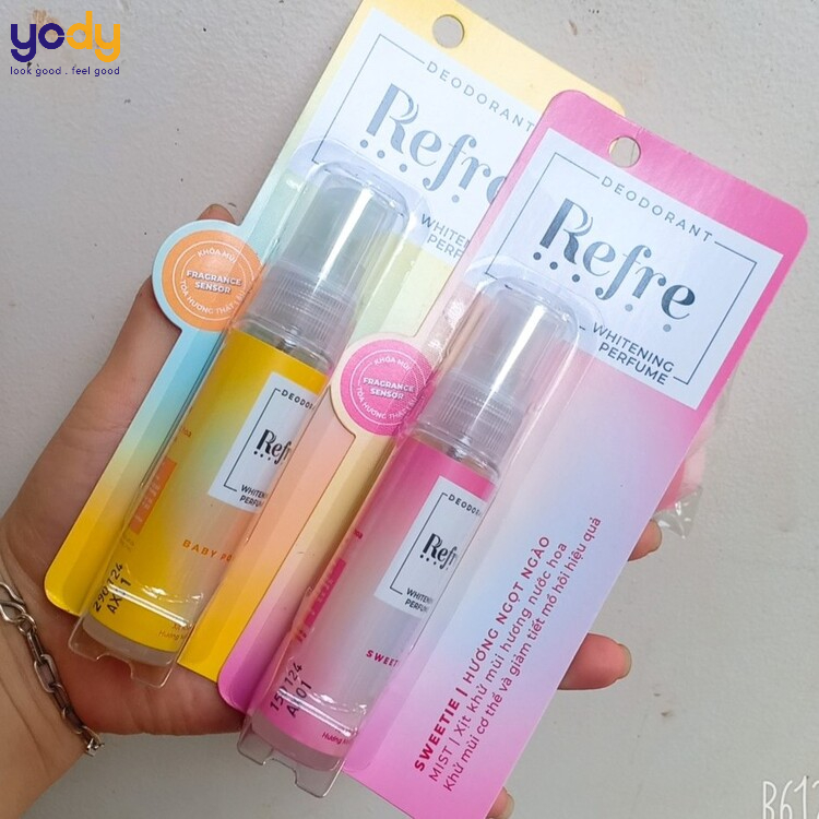 xịt khử mùi refresh