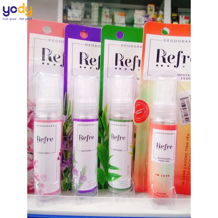 xịt khử mùi refresh