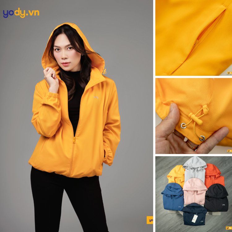 xưởng may áo gió tại Hà Nội giá tốt