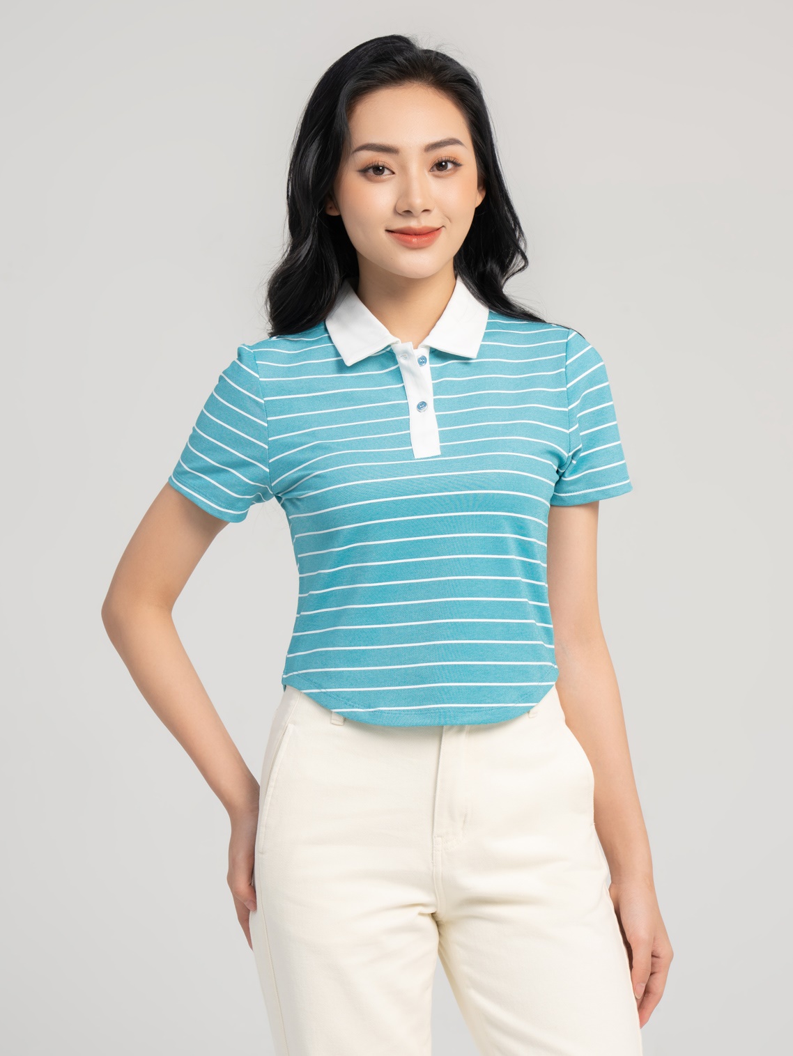 ao-polo-nu-mat-chim-in-ke-ngang