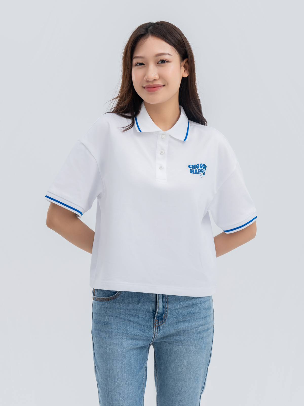 ao-polo-nu-in-hinh-choose-happy
