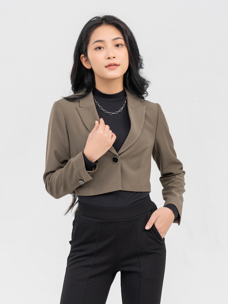 Vest Nữ Dáng Croptop