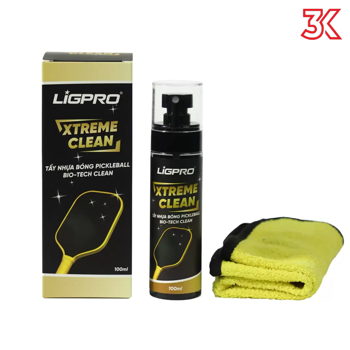 Chai Xịt Vệ Sinh Mặt Vợt  tẩy nhựa bóng Chuyên Sâu Xtreme Clean