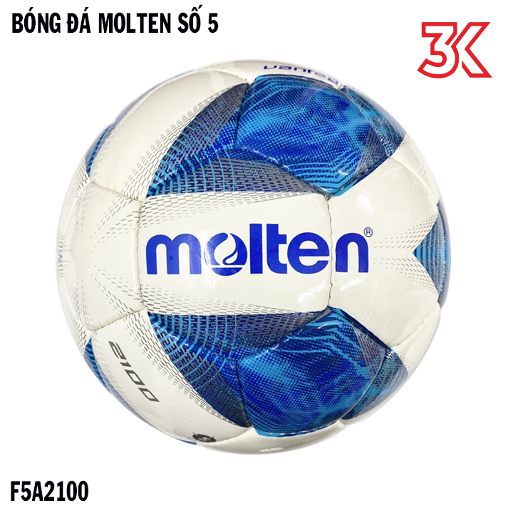 Bóng đá Khâu tay Molten F5A2100 số 5 [Chính hãng][Bảo hành 15 ngày]
