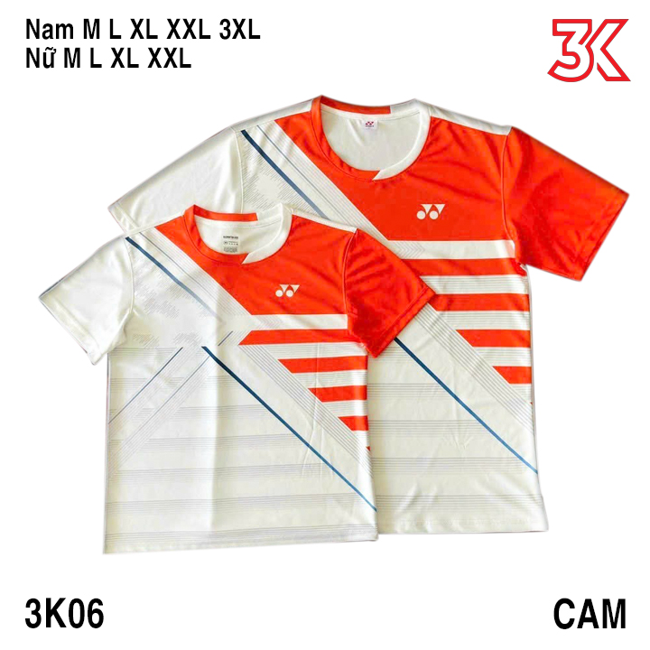 Áo cầu lông Yonex Nam Nữ mẫu 3K06 1 Áo
