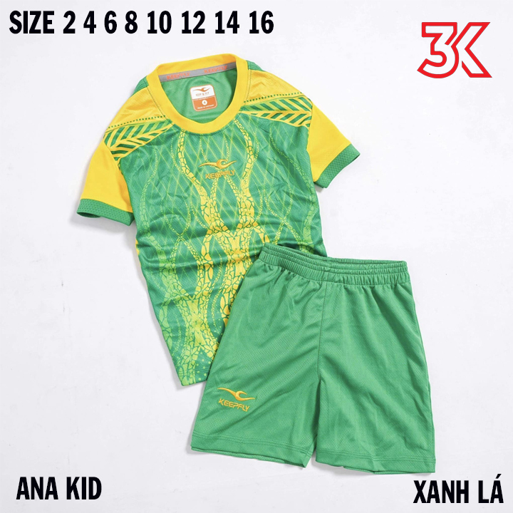 Bộ quần áo bóng đá ANA KID Trẻ em 1 bộ