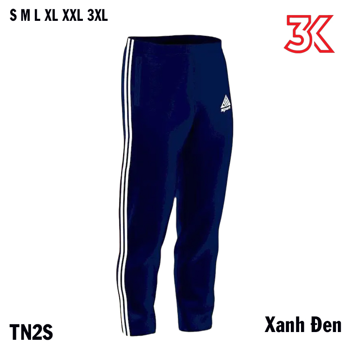 Quần Dài 2 Sọc TN Sport Vải nỉ cào S-3XL