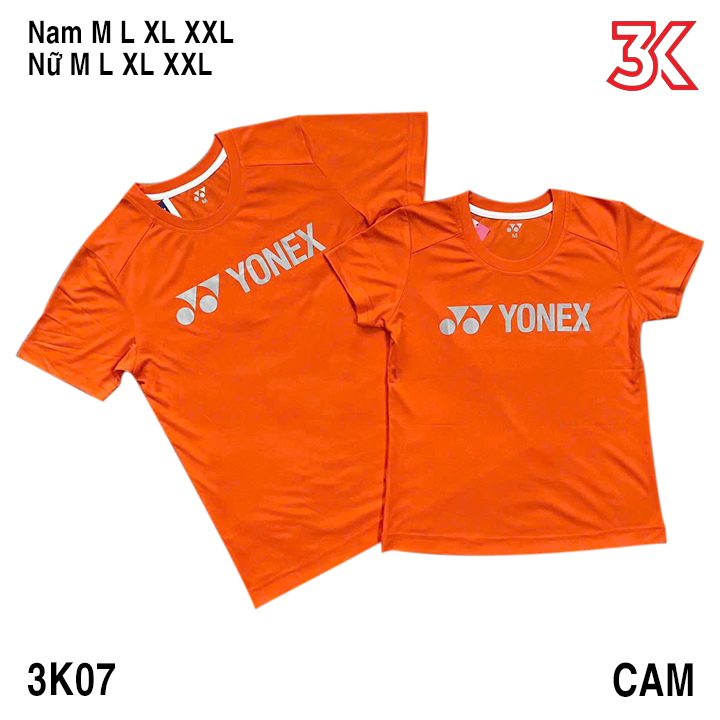 Áo cầu lông Yonex Training 2023 mẫu 3K07 thun lạnh 4 chiều 1 Áo