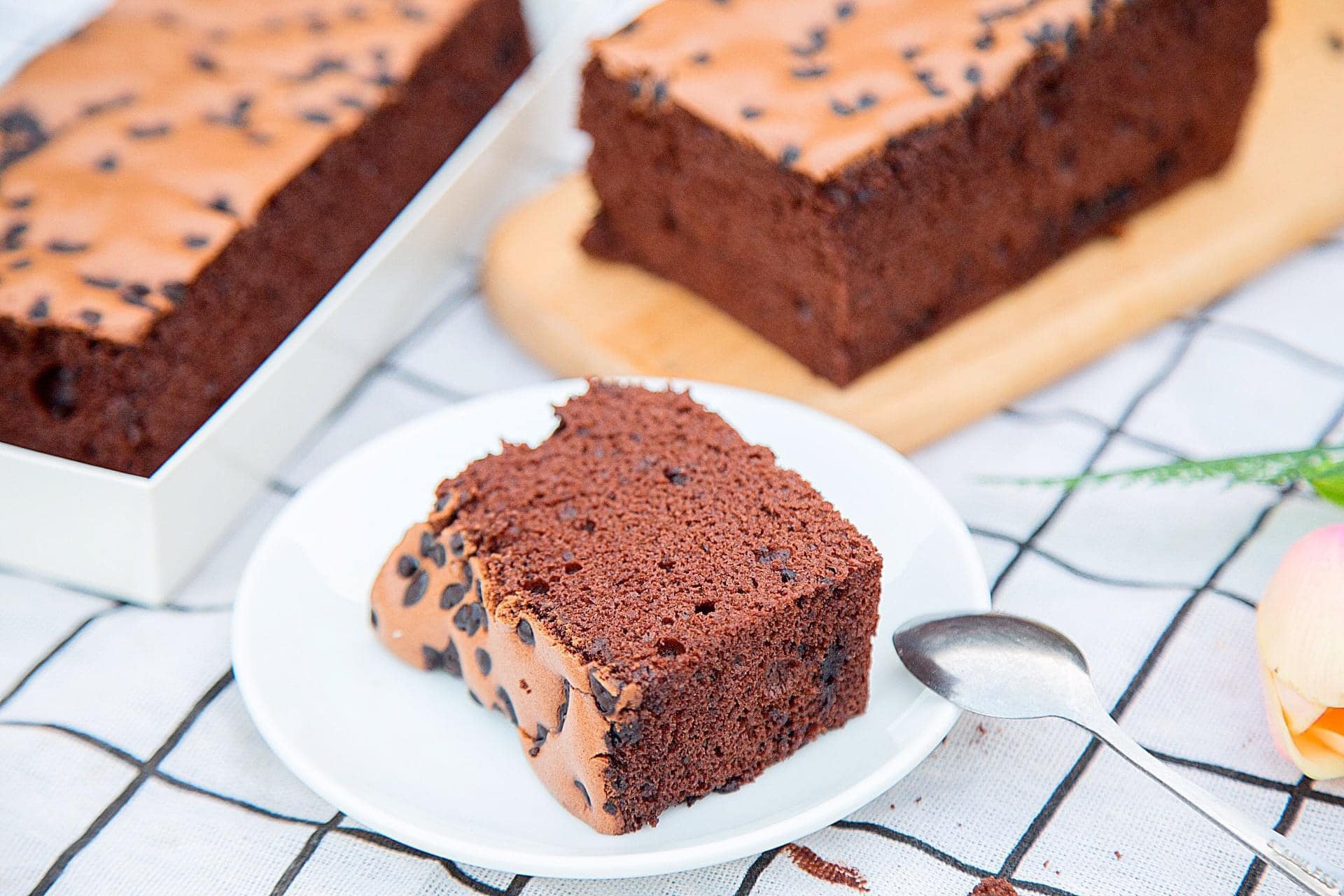 HƯỚNG DẪN CHI TIẾT CÁCH LÀM BÁNH CASTELLA CHOCALATE MỀM, XỐP