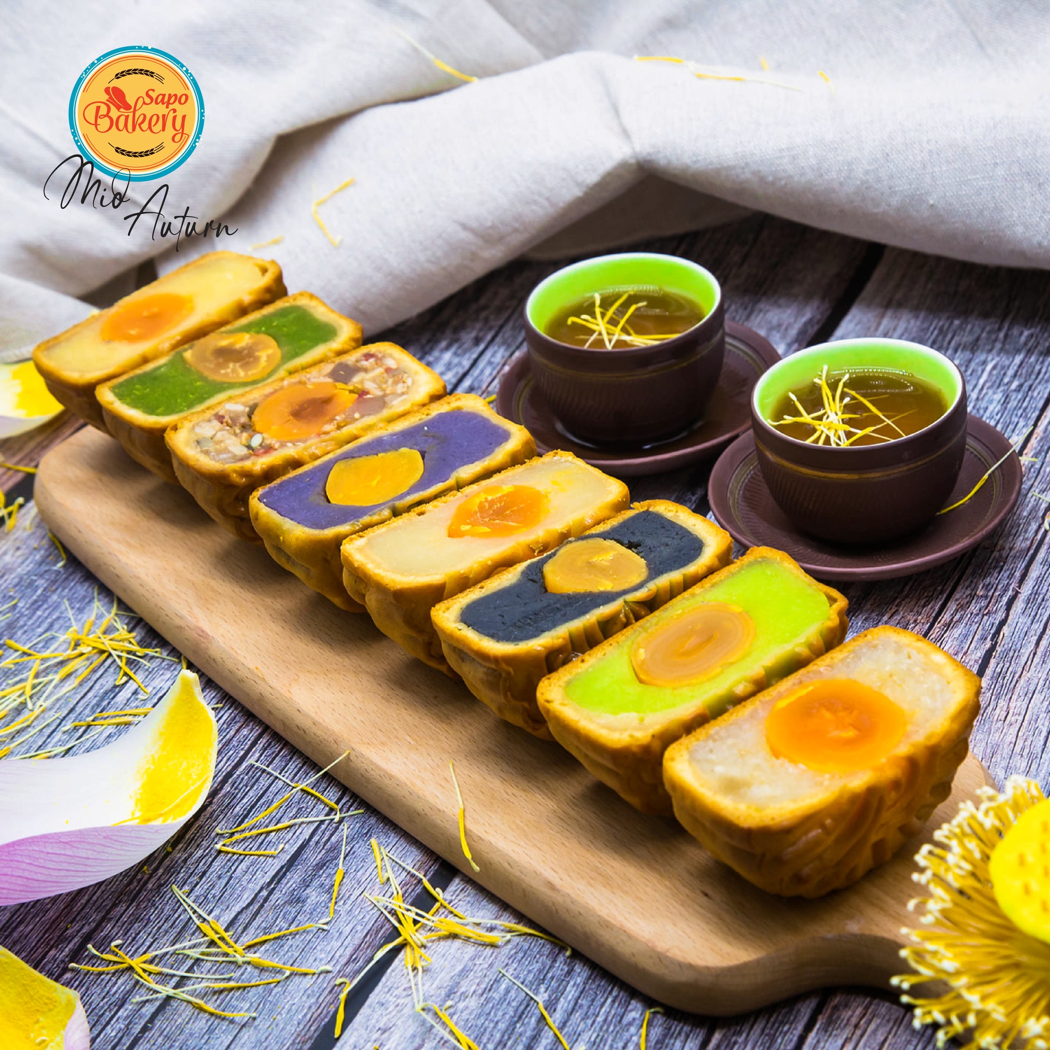 🌿 BÁNH TRUNG THU SAPO - SẮC MÀU TỪ TRUYỀN THỐNG ĐẾN HIỆN ĐẠI ❤️