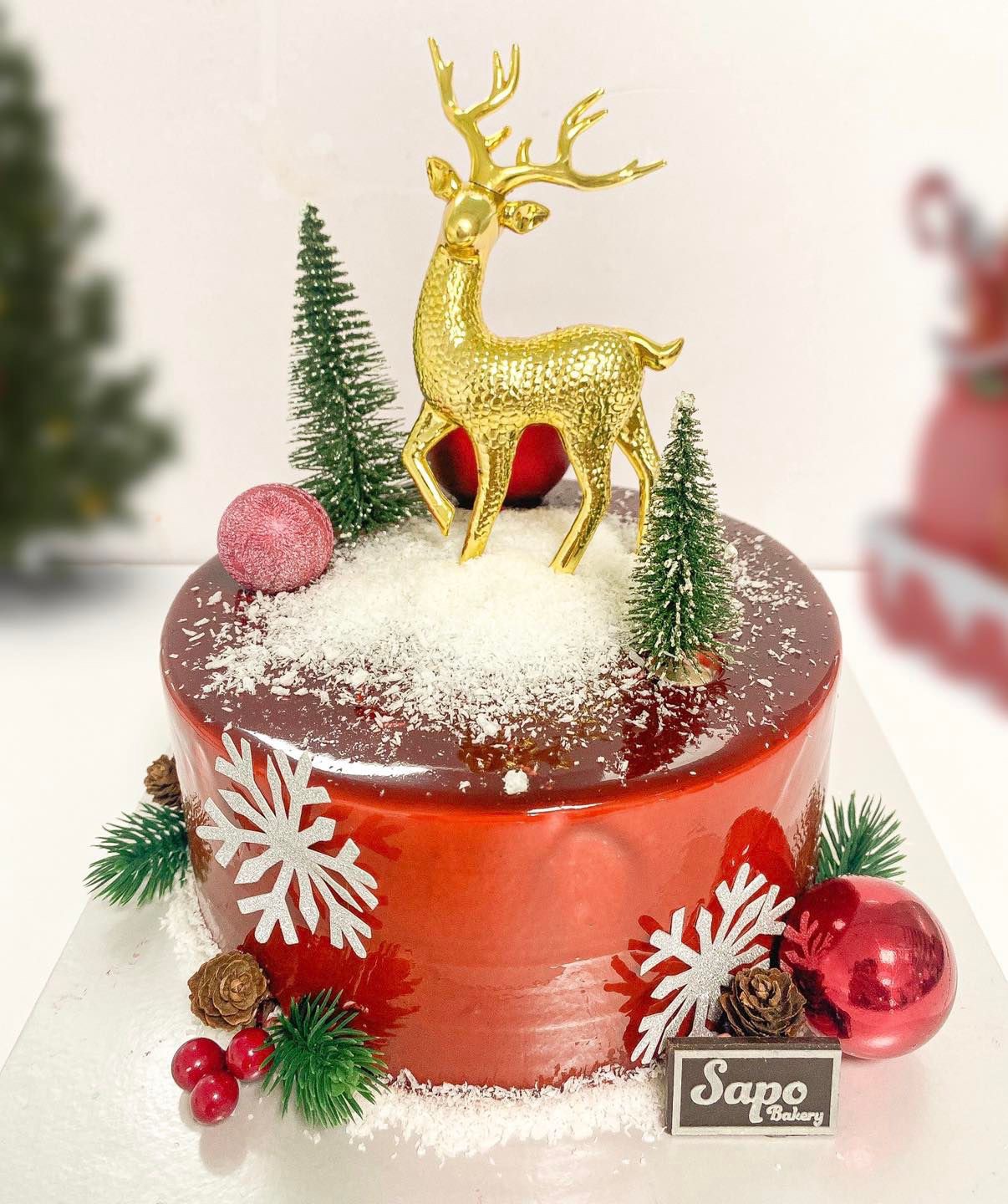 NHỮNG MẪU BÁNH CHỦ ĐỀ GIÁNG SINH 2022 CHỈ CÓ TẠI SAPO BAKERY