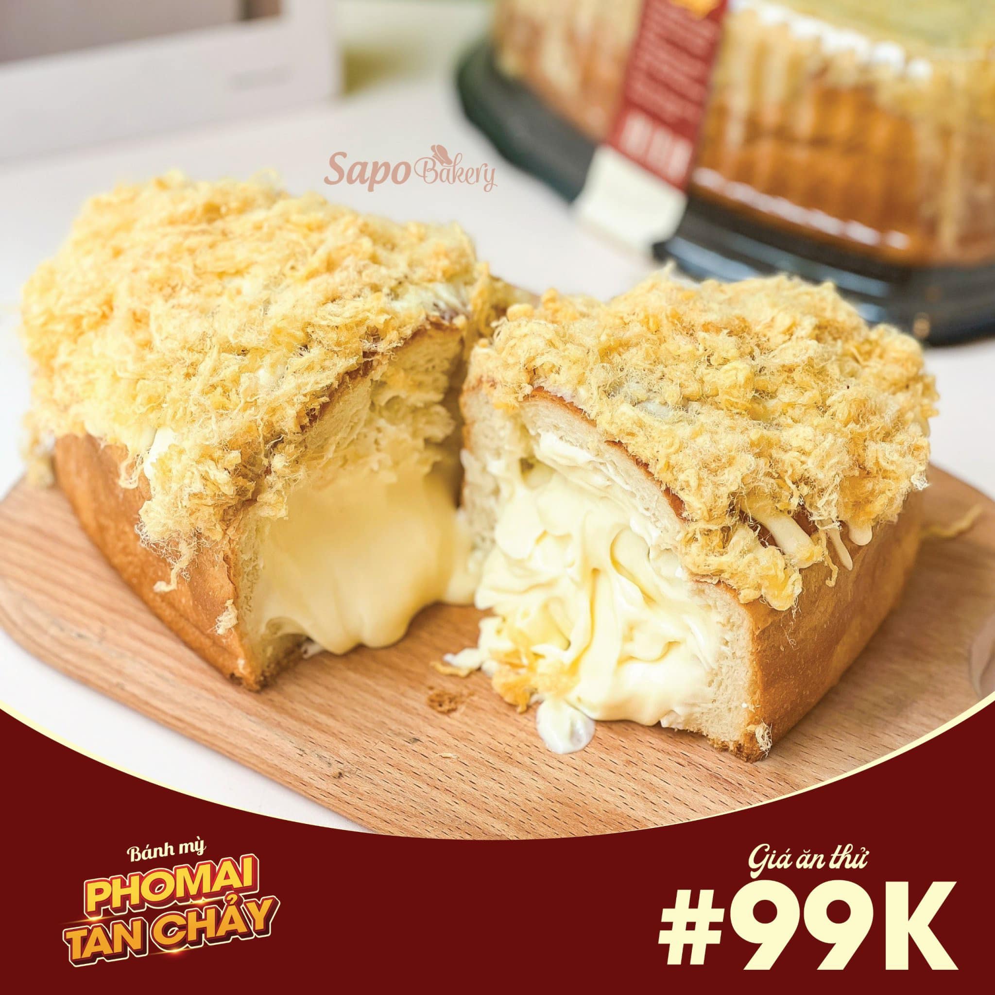 Mách bạn địa chỉ mua bánh mì phomai tan chảy cực kỳ ngon ngay tại Hà Đông.