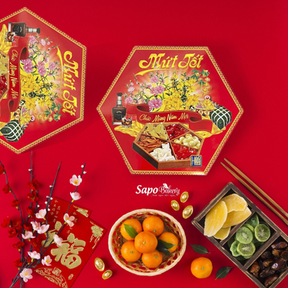 Mứt Tết Sapo mang đến hương vị truyền thống ngọt ngào ngày Xuân sum vầy