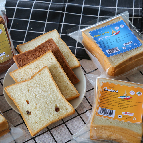 Một lát bánh mì sandwich bao nhiêu calo?