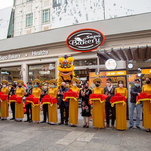 Chúc mừng khai trương SAPO BAKERY với thiên đường ẩm thực siêu hoành tráng