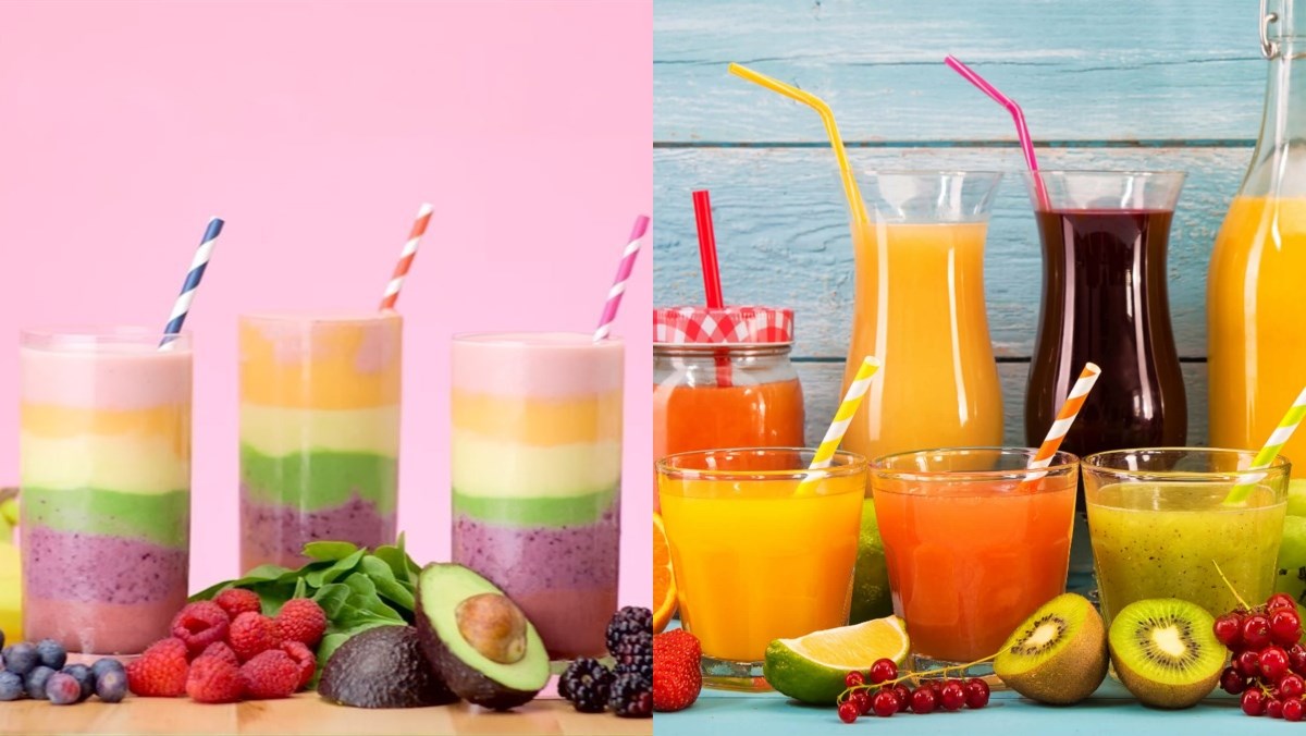 SỰ KHÁC NHAU GIỮA NƯỚC ÉP VÀ SINH TỐ? LIỆU LỰA CHỌN NÀO SẼ TỐT CHO SỨC KHỎE HƠN?