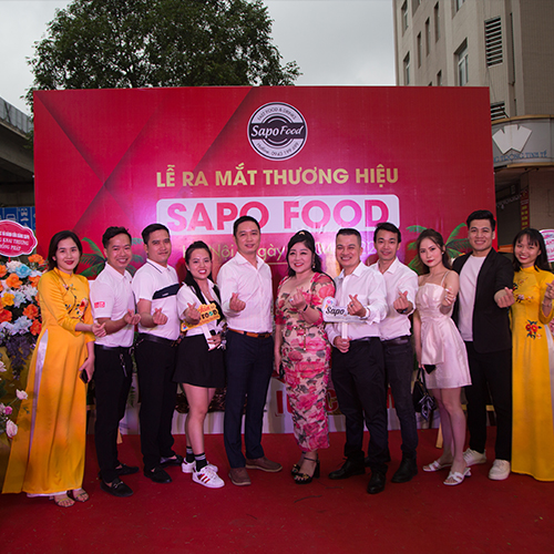 Lễ ra mắt Thương hiệu mới - SAPO FOOD