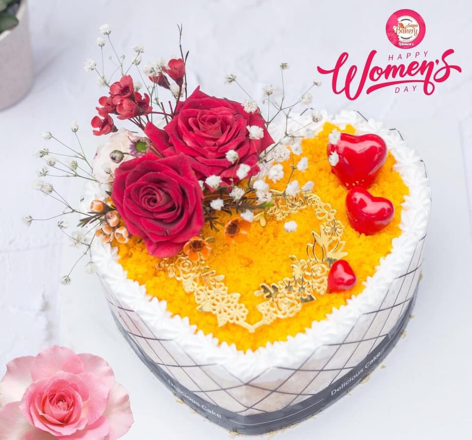 Những chiếc bánh kem ý nghĩa cho ngày Quốc Tế Phụ Nữ - 8/3