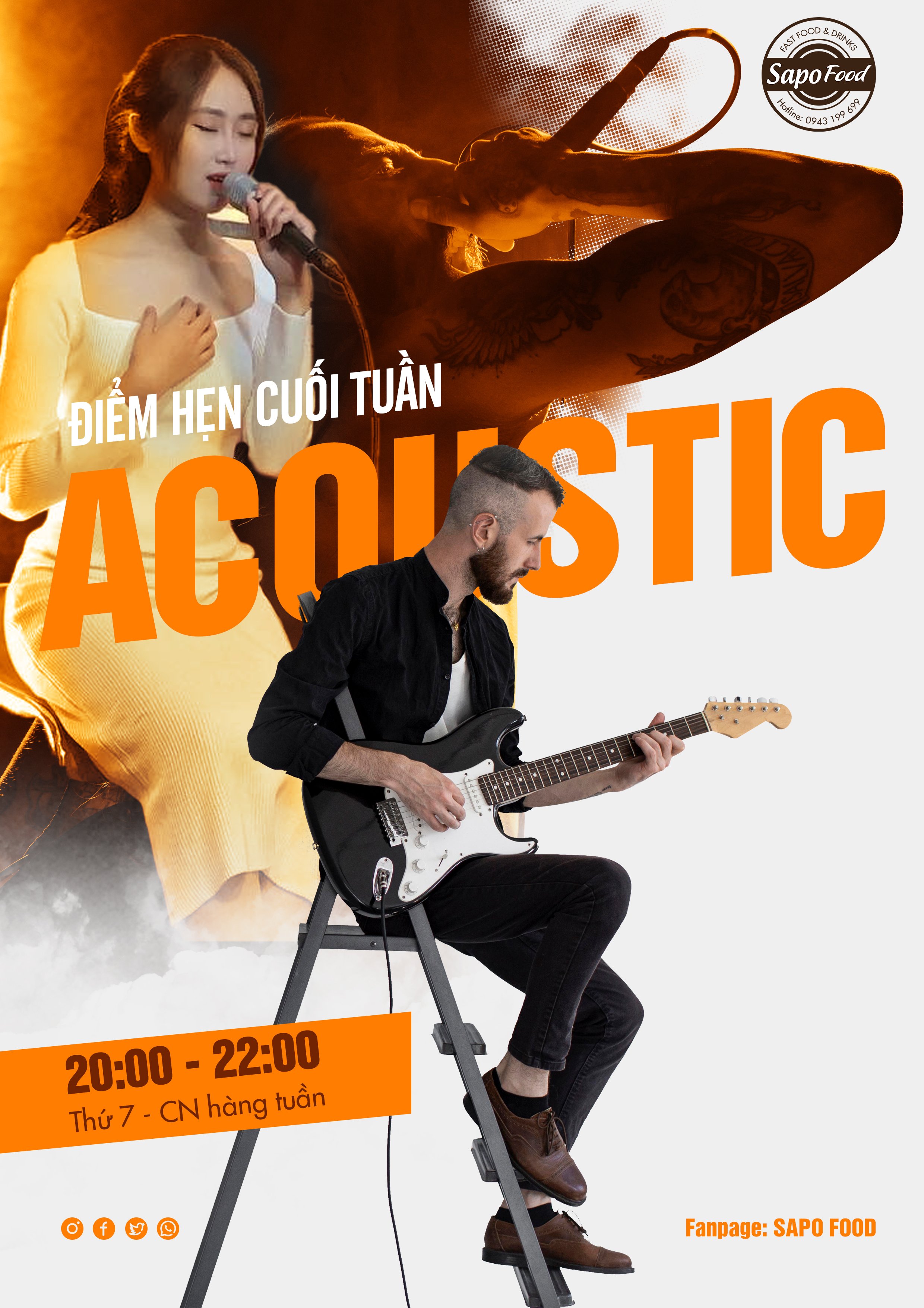 Nơi thưởng thức âm nhạc Acoustic mỗi cuối tuần - SAPO Food
