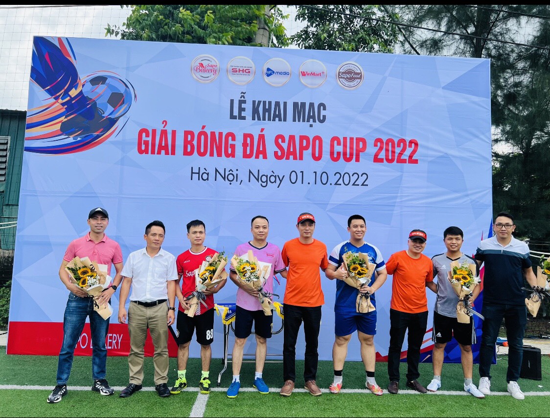Trận giao hữu bóng đá trong khuôn khổ SAPO CUP 2022