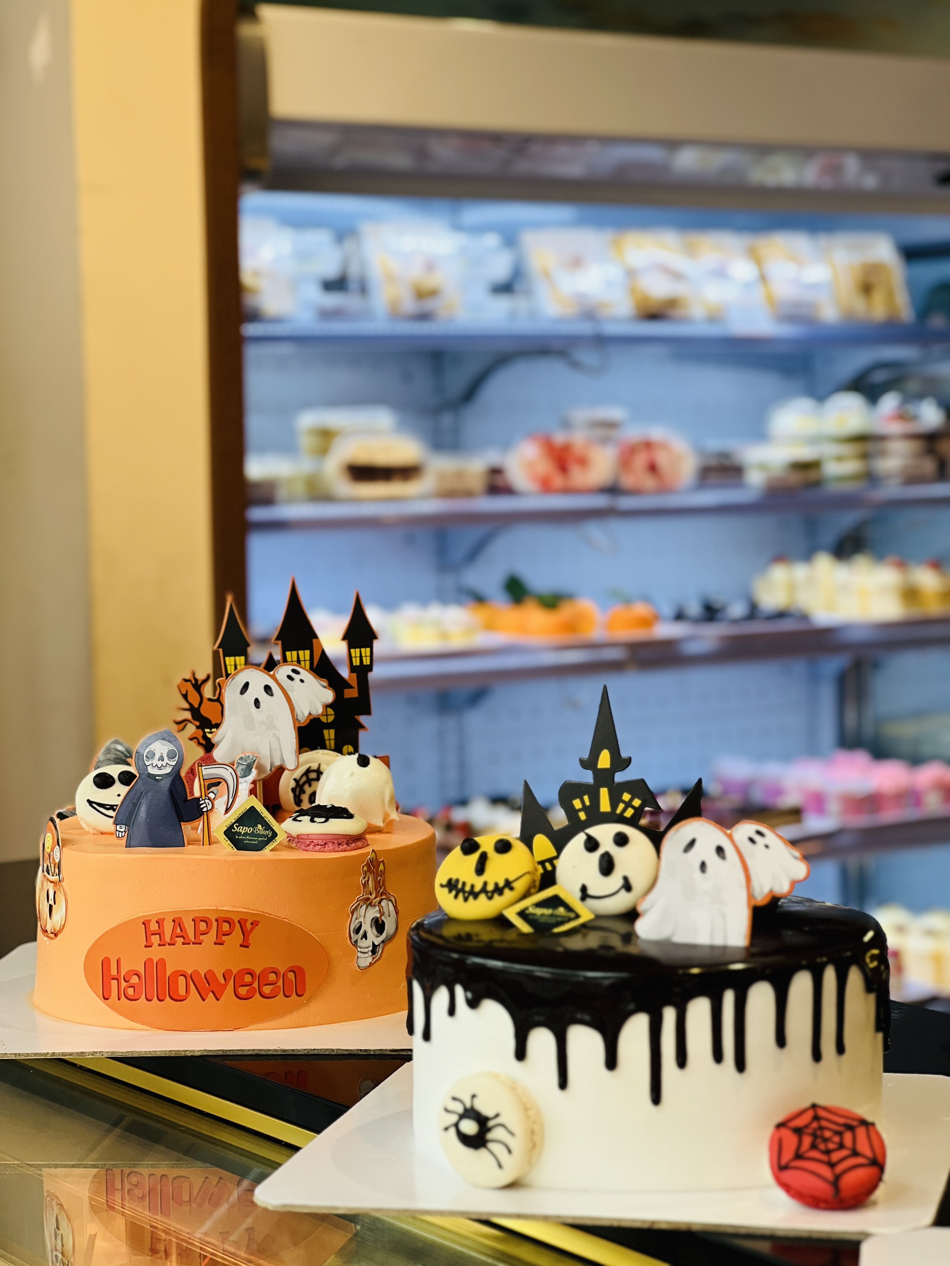 NHỮNG CHIẾC BÁNH KEM ĐỘC ĐÁO, ĐẸP MẮT CHO LỄ HALLOWEEN.