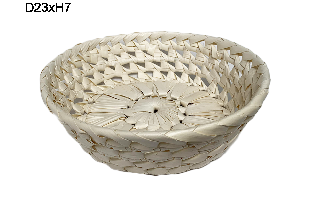 Palm leaf basket 31360