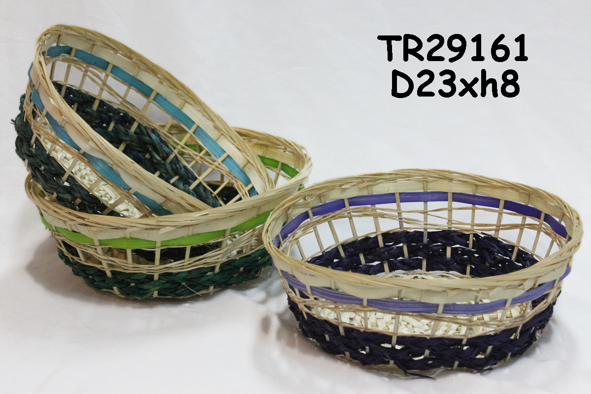 Bamboo bread basket SKU TR29161