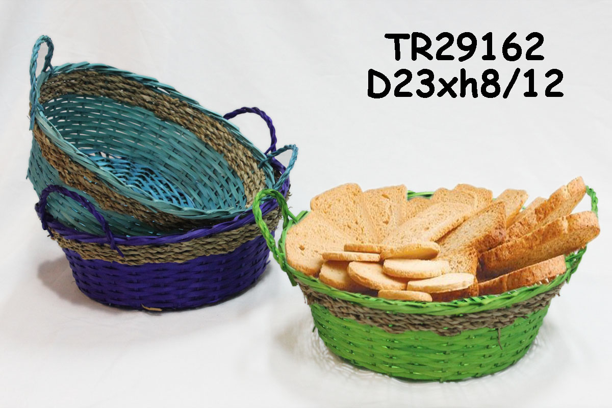 Bamboo bread basket SKU TR29162