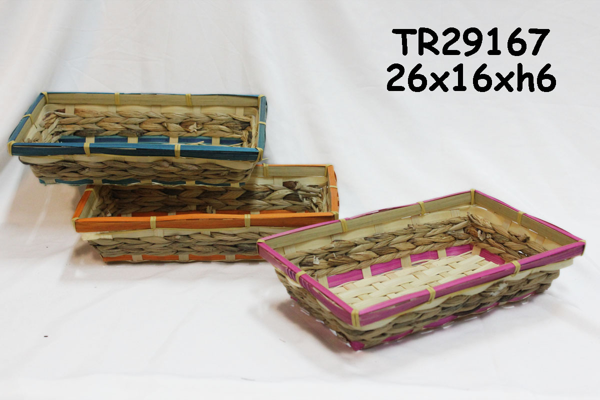 Bamboo bread basket SKU TR29167