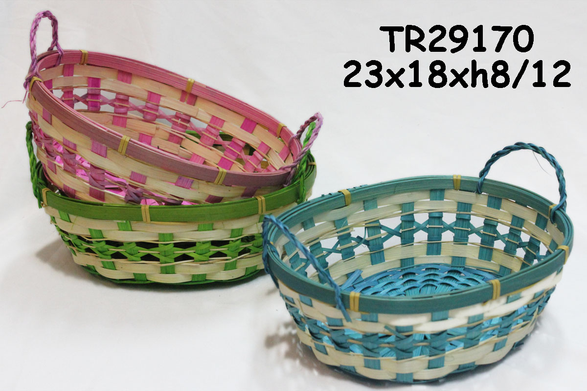 Bamboo bread basket SKU TR29170
