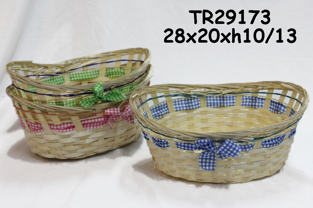 Bamboo bread basket SKU TR29173