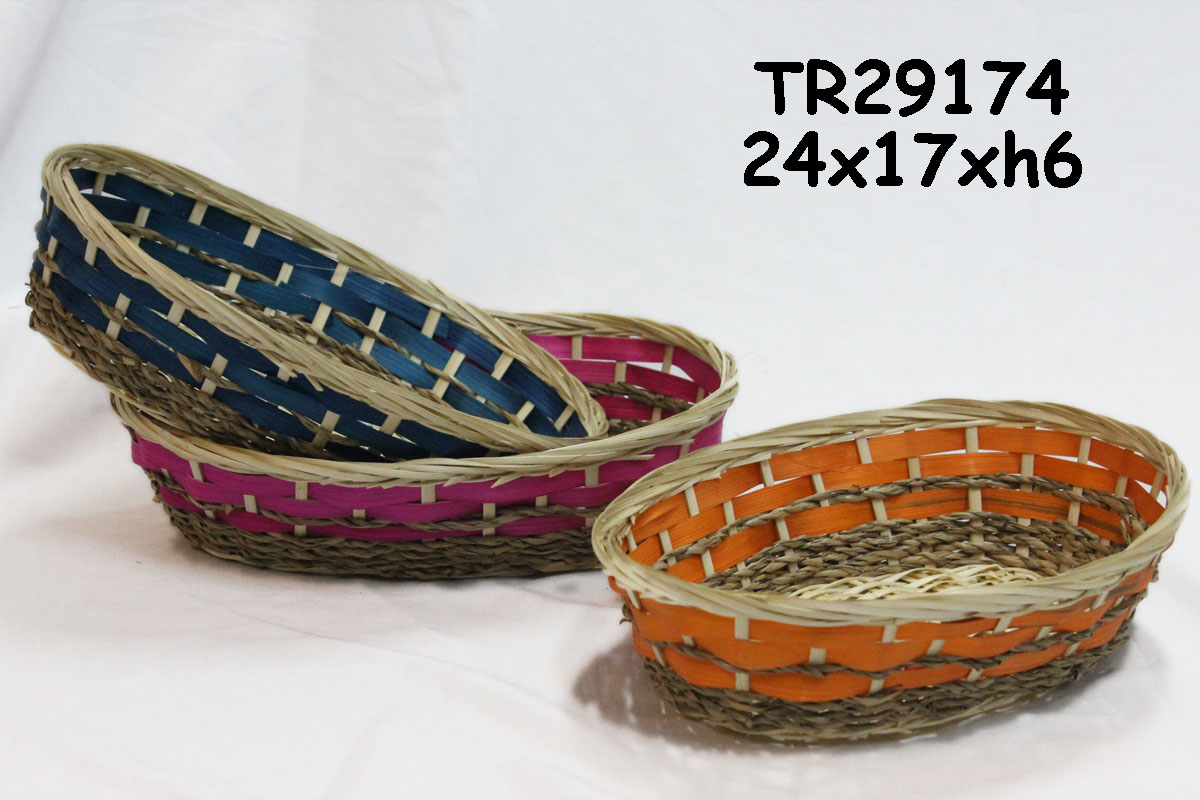 Bamboo bread basket SKU TR29174