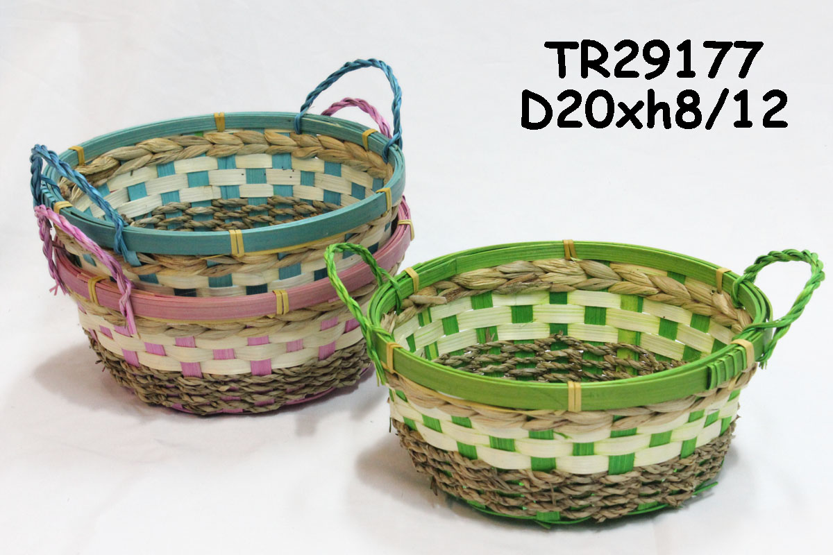 Bamboo bread basket SKU TR29177