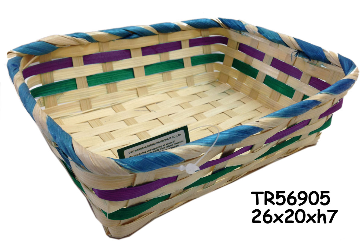 Bamboo bread basket SKU TR56905